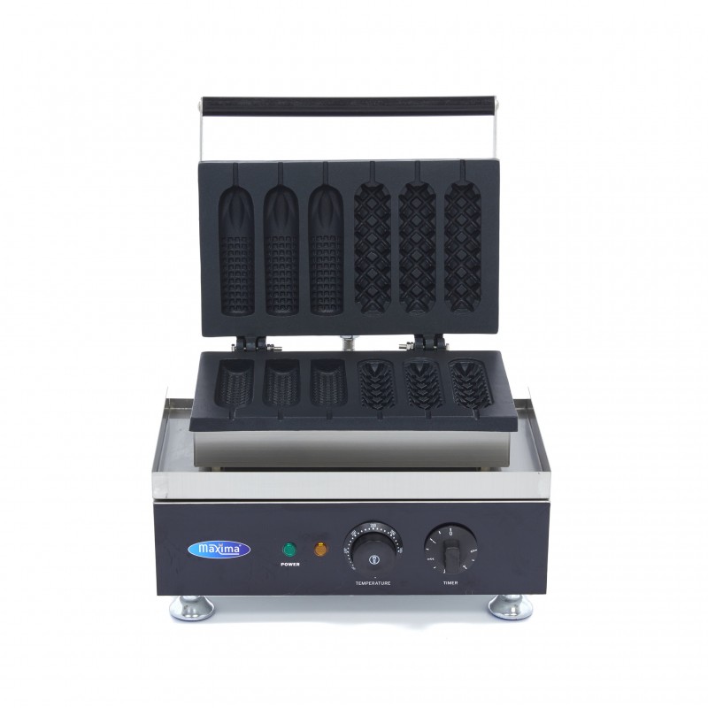 Waffle Maker - 6 Sticks - Corn Dogs - 2 Patterns Waffle Maker - 6 Sticks - Corn Dogs - 2 Patterns