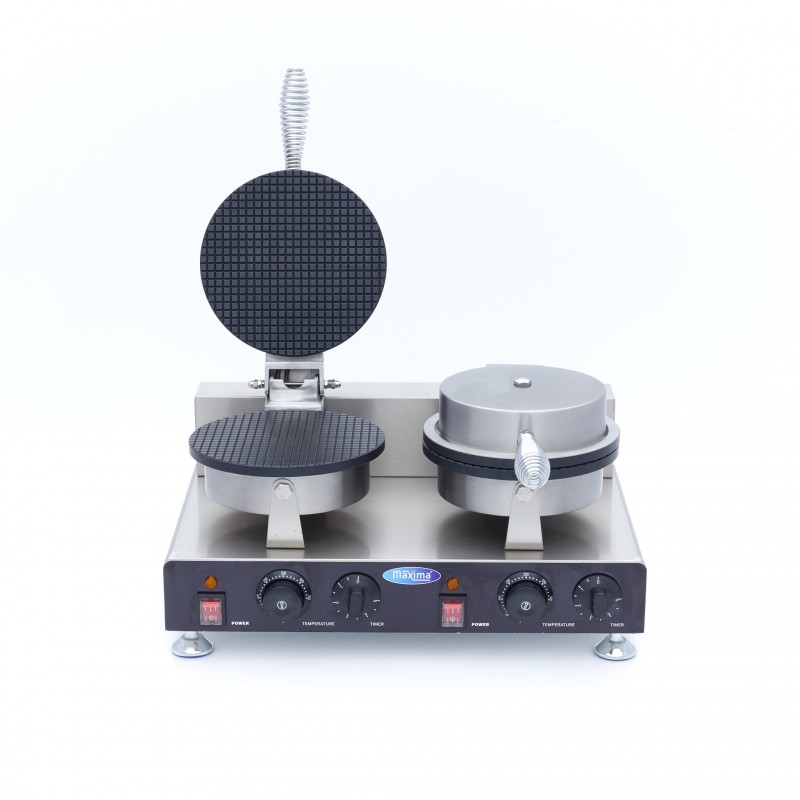 Waffle Maker - 2 Pieces - Ice Cream Cone Waffle Maker - 2 Pieces - Ice Cream Cone