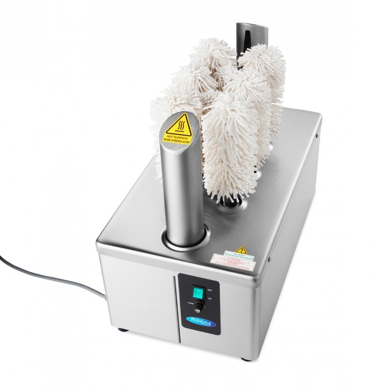 Glass Polisher - 8 Brushes - 600 Glasses/Hour Glass Polisher - 8 Brushes - 600 Glasses/Hour