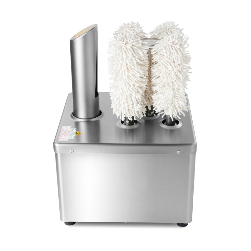 Glass Polisher - 5 Brushes - 300 Glasses/Hour Glass Polisher - 5 Brushes - 300 Glasses/Hour