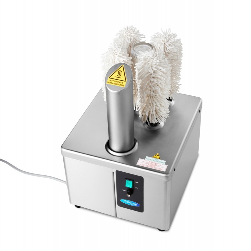 Glass Polisher - 5 Brushes - 300 Glasses/Hour Glass Polisher - 5 Brushes - 300 Glasses/Hour