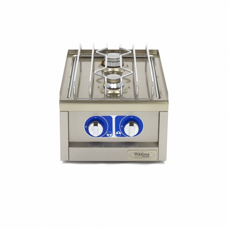 Commercial Grade Cooker - 2 Burners - Single Unit - 60cm Dee Commercial Grade Cooker - 2 Burners - Single Unit - 60cm Dee