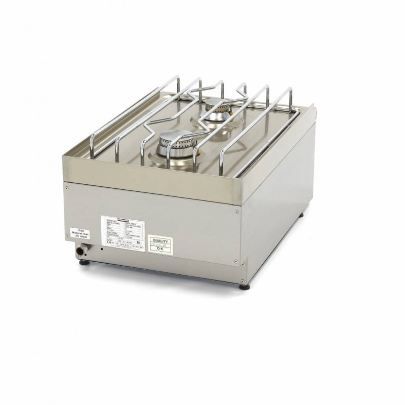 Commercial Grade Cooker - 2 Burners - Single Unit - 60cm Dee Commercial Grade Cooker - 2 Burners - Single Unit - 60cm Dee