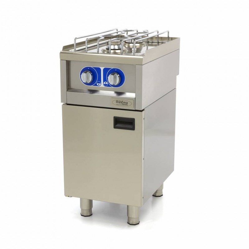 Commercial Grade Cooker - 2 Burners - Single Unit - 60cm Dee Commercial Grade Cooker - 2 Burners - Single Unit - 60cm Dee