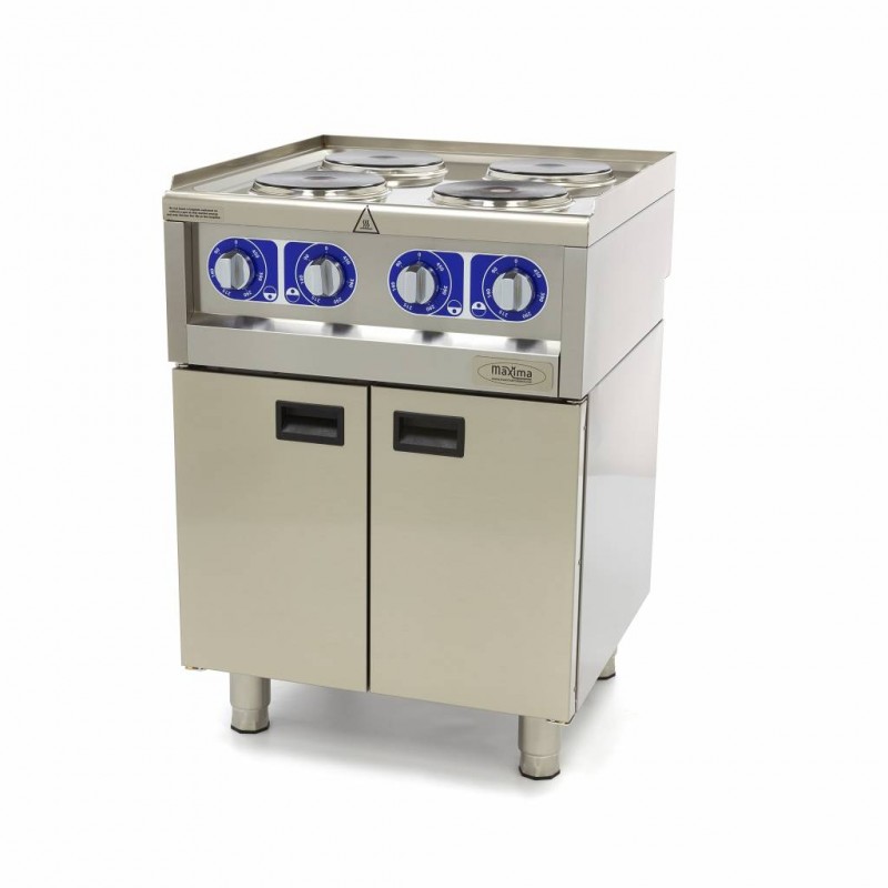 Commercial Grade Cooker - 4 Burners - Double Unit - 60cm Dee Commercial Grade Cooker - 4 Burners - Double Unit - 60cm Dee