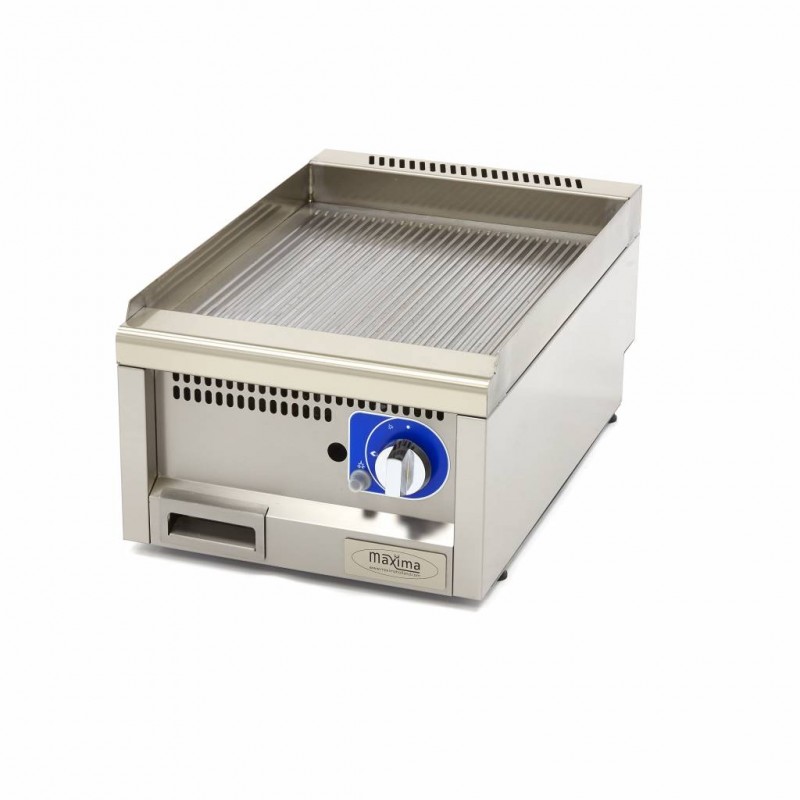 Commercial Grade Griddle - Grooved - Single Unit - 60cm Deep Commercial Grade Griddle - Grooved - Single Unit - 60cm Deep