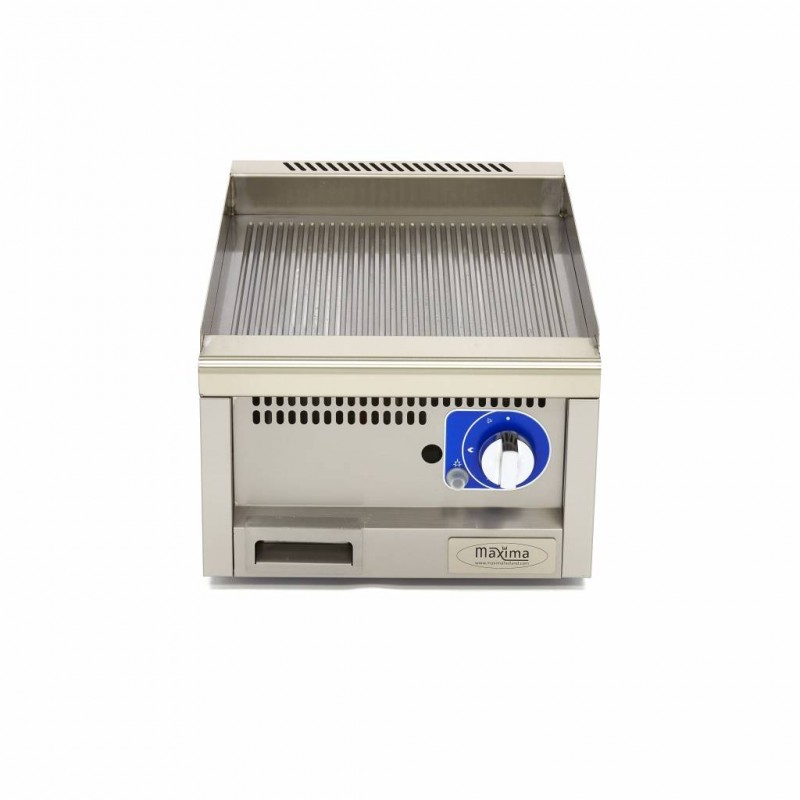 Commercial Grade Griddle - Grooved - Single Unit - 60cm Deep Commercial Grade Griddle - Grooved - Single Unit - 60cm Deep