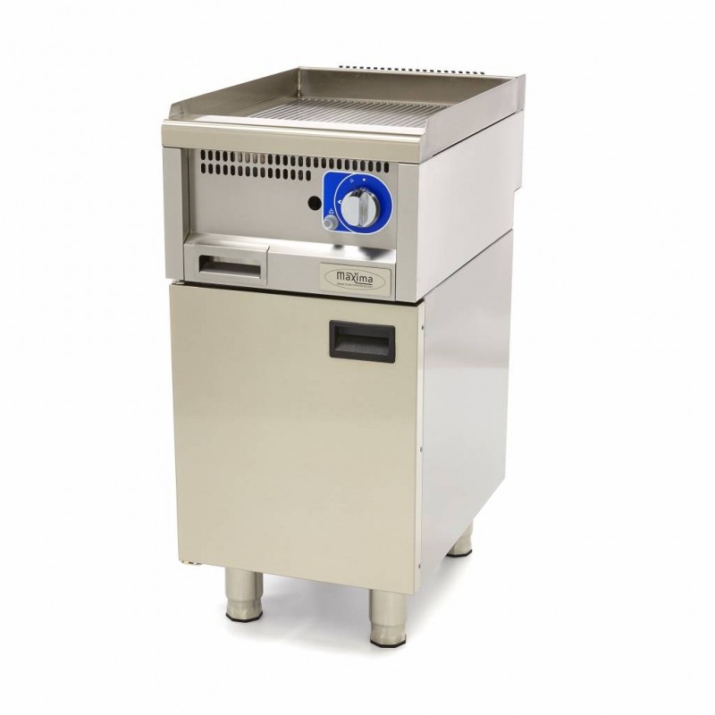Commercial Grade Griddle - Grooved - Single Unit - 60cm Deep Commercial Grade Griddle - Grooved - Single Unit - 60cm Deep