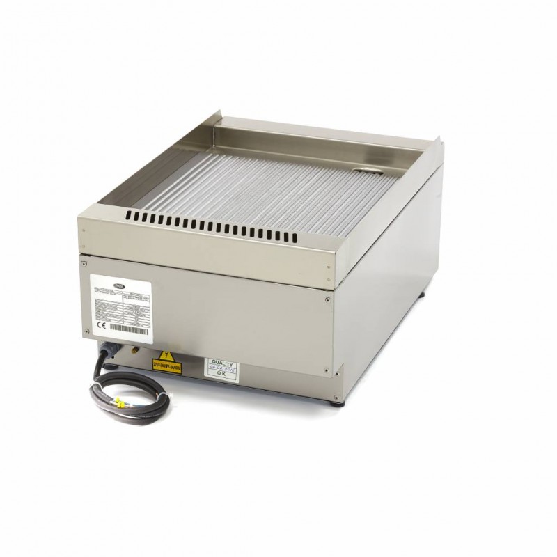 Commercial Grade Griddle - Grooved - Single Unit - 60cm Deep Commercial Grade Griddle - Grooved - Single Unit - 60cm Deep
