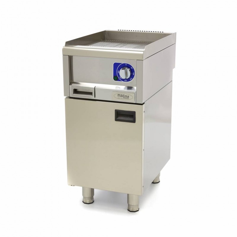 Commercial Grade Griddle - Grooved - Single Unit - 60cm Deep Commercial Grade Griddle - Grooved - Single Unit - 60cm Deep