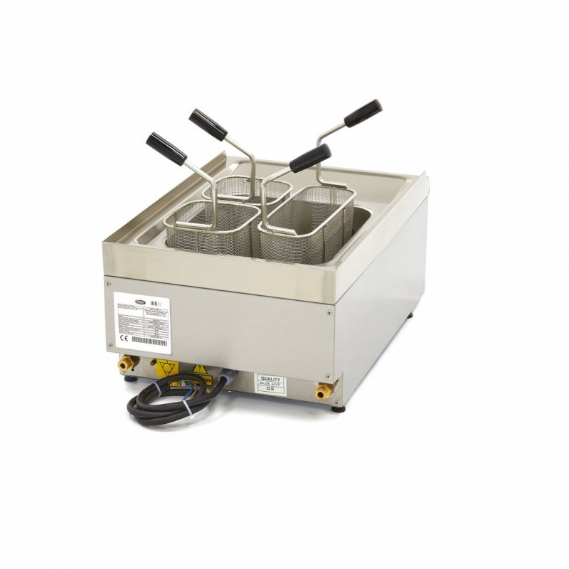 Commercial Grade Pasta Cooker - 15L - Single Unit - 60cm Dee Commercial Grade Pasta Cooker - 15L - Single Unit - 60cm Dee