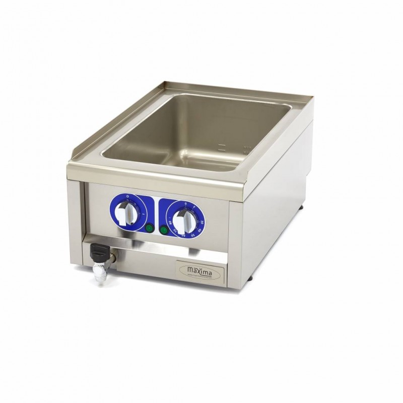 Bain Marie - Single Unit - 60cm - with Drain Tap - Electric Bain Marie - Single Unit - 60cm - with Drain Tap - Electric