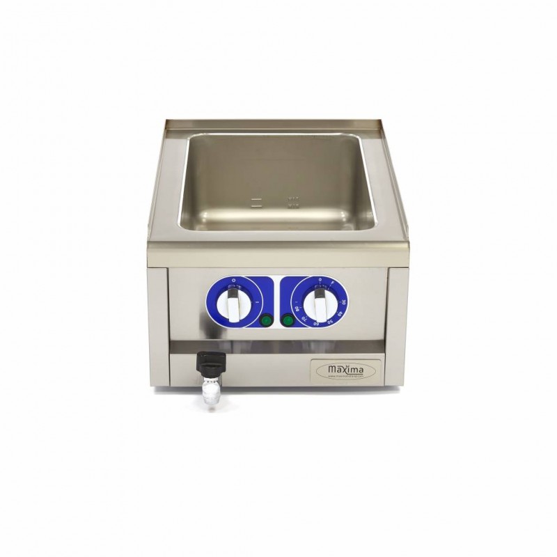 Bain Marie - Single Unit - 60cm - with Drain Tap - Electric Bain Marie - Single Unit - 60cm - with Drain Tap - Electric