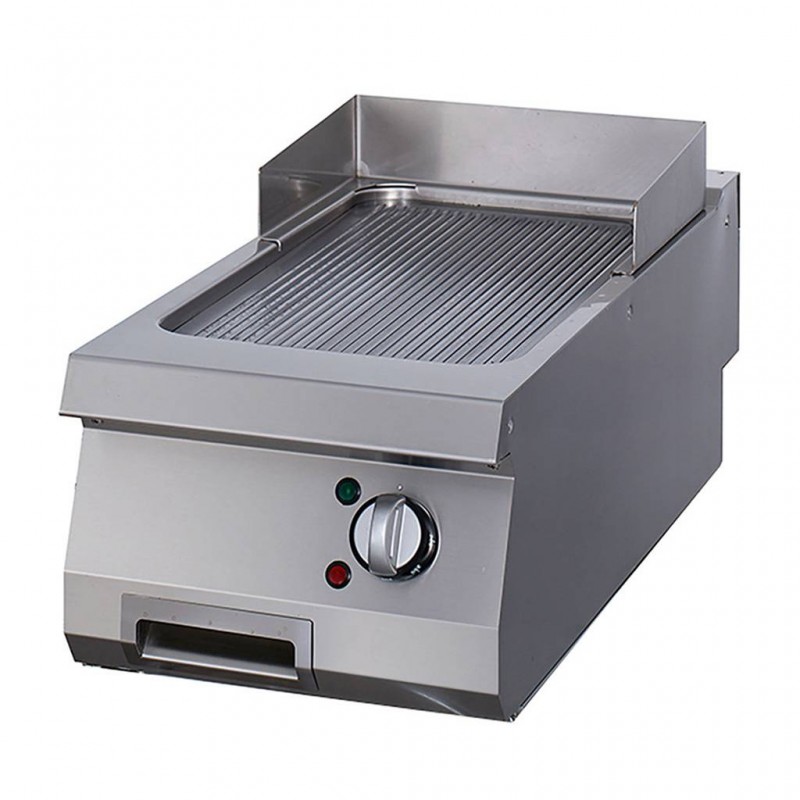 Heavy Duty Griddle - Grooved - Single Unit - 70cm Deep - Ele Heavy Duty Griddle - Grooved - Single Unit - 70cm Deep - Ele