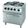 Heavy Duty Stove - 4 Burners - Double Unit - 70cm Deep - wit Heavy Duty Stove - 4 Burners - Double Unit - 70cm Deep - wit