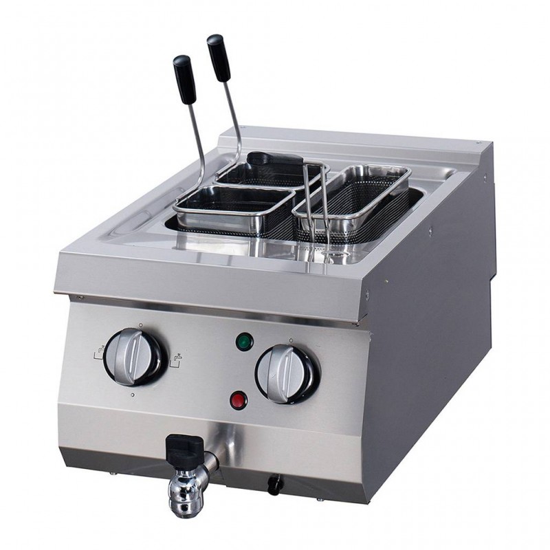 Heavy Duty Pasta Cooker - 1 x 20L - Single Unit - 70cm Deep Heavy Duty Pasta Cooker - 1 x 20L - Single Unit - 70cm Deep