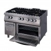 Premium Stove - 6 Burners - Triple Unit - 90cm Deep - Gas in Premium Stove - 6 Burners - Triple Unit - 90cm Deep - Gas in