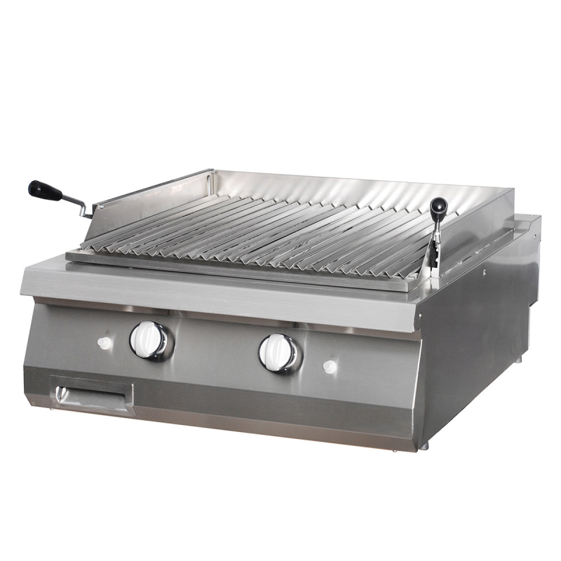 Premium Lava Stone Grill - Double Unit - 90cm Deep - Gas Premium Lava Stone Grill - Double Unit - 90cm Deep - Gas