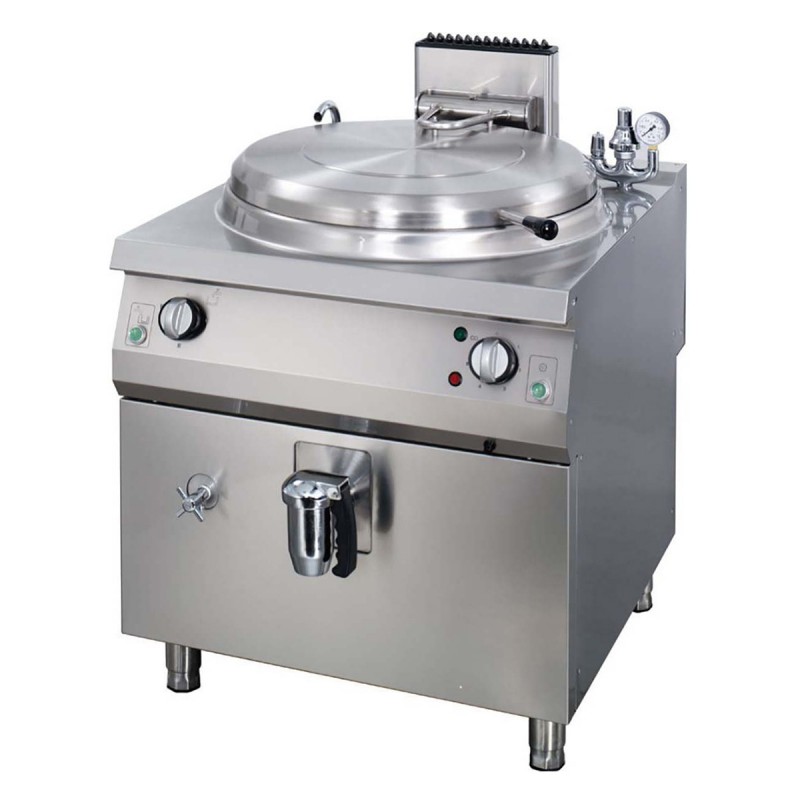 Premium Boiling Pan - 120L - Indirect - 90cm Deep - Gas Premium Boiling Pan - 120L - Indirect - 90cm Deep - Gas