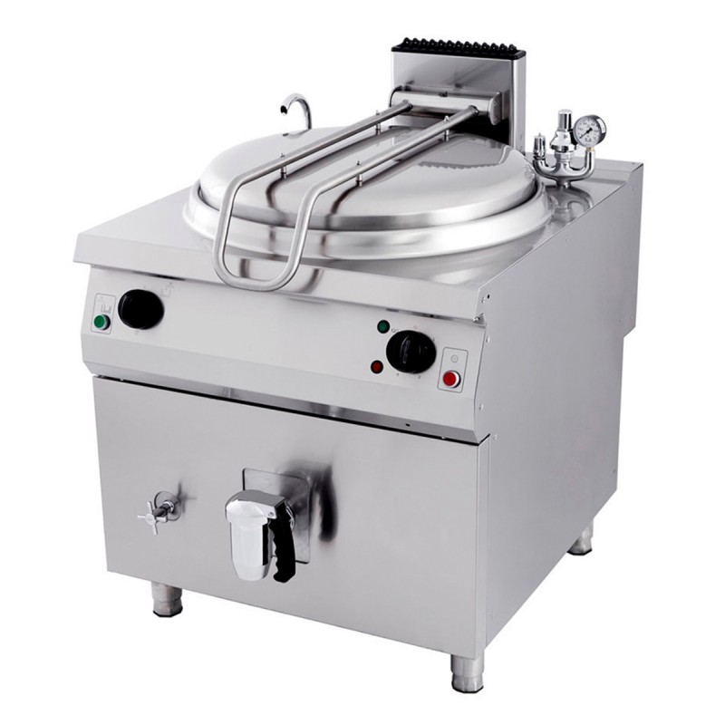 Premium Boiling Pan - 120L - Indirect - 90cm Deep - Electric Premium Boiling Pan - 120L - Indirect - 90cm Deep - Electric