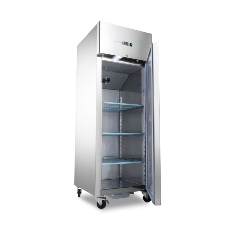 Fridge - 600L - 3 Adjustable Shelves (2/1 GN) - on Wheels - Fridge - 600L - 3 Adjustable Shelves (2/1 GN) - on Wheels -