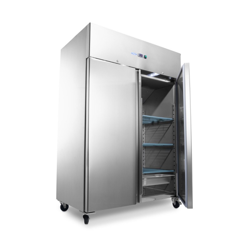 Fridge - 1200L - 6 Adjustable Shelves (2/1 GN) - on Wheels - Fridge - 1200L - 6 Adjustable Shelves (2/1 GN) - on Wheels -