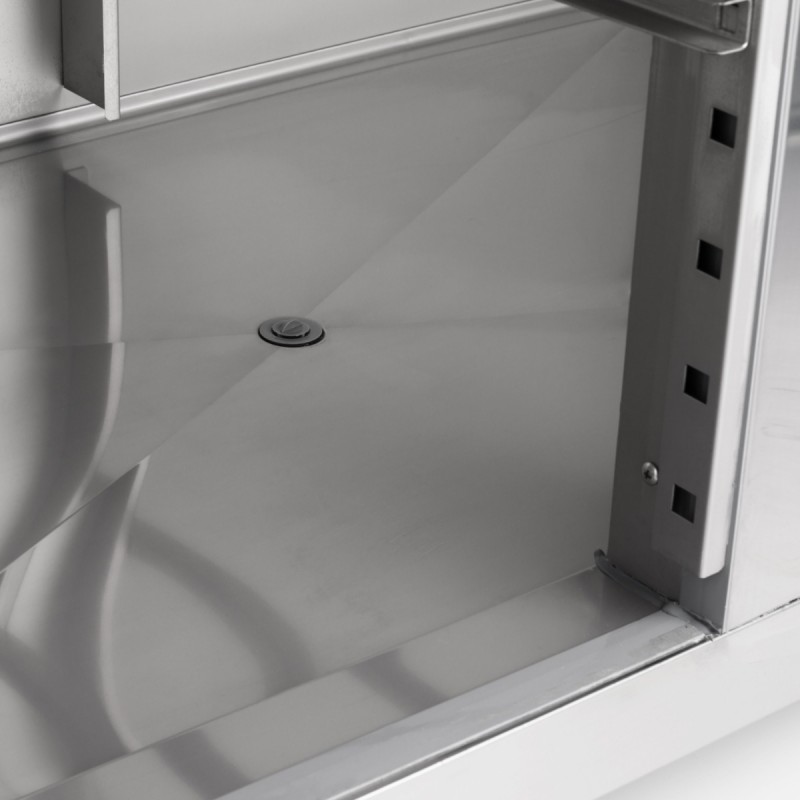 Fridge - 1200L - 6 Adjustable Shelves (2/1 GN) - on Wheels - Fridge - 1200L - 6 Adjustable Shelves (2/1 GN) - on Wheels -