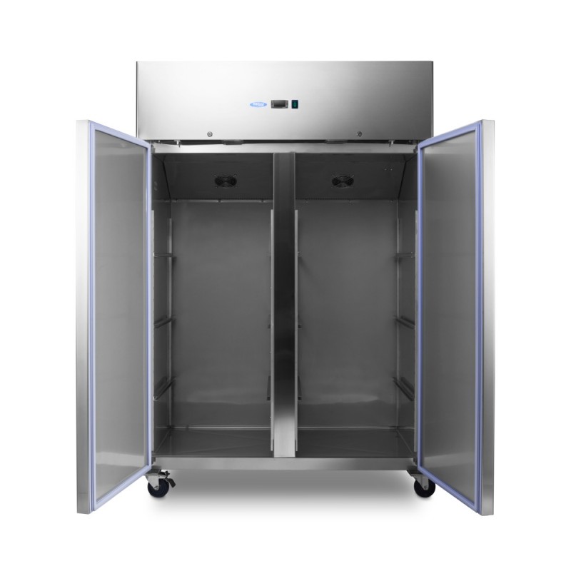 Fridge - 1200L - 6 Adjustable Shelves (2/1 GN) - on Wheels - Fridge - 1200L - 6 Adjustable Shelves (2/1 GN) - on Wheels -