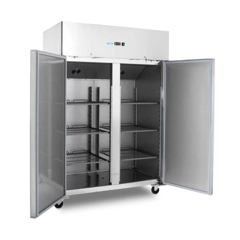 Fridge - 1200L - 6 Adjustable Shelves (2/1 GN) - on Wheels - Fridge - 1200L - 6 Adjustable Shelves (2/1 GN) - on Wheels -