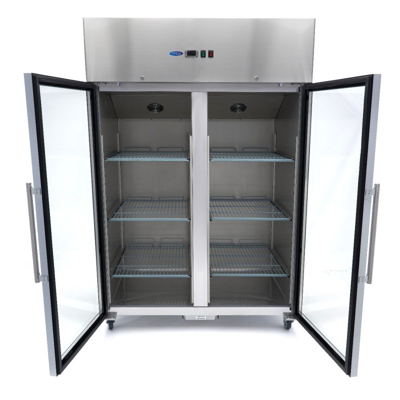 Fridge - 1200L - 6 Adjustable Shelves (2/1GN) - Stainless St Fridge - 1200L - 6 Adjustable Shelves (2/1GN) - Stainless St