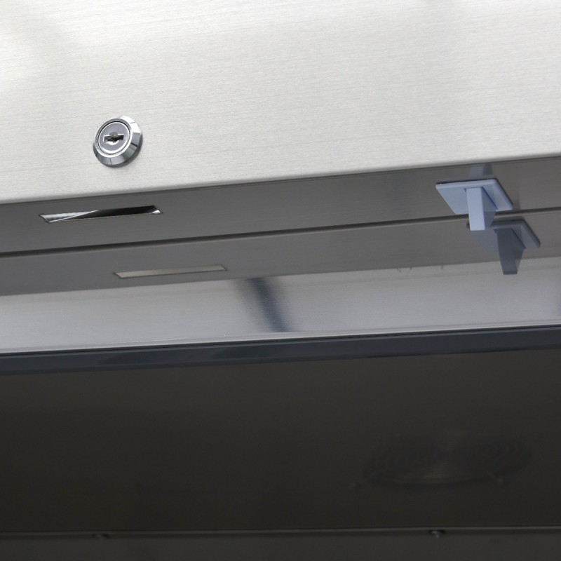 Fridge - 1200L - 6 Adjustable Shelves (2/1GN) - Stainless St Fridge - 1200L - 6 Adjustable Shelves (2/1GN) - Stainless St