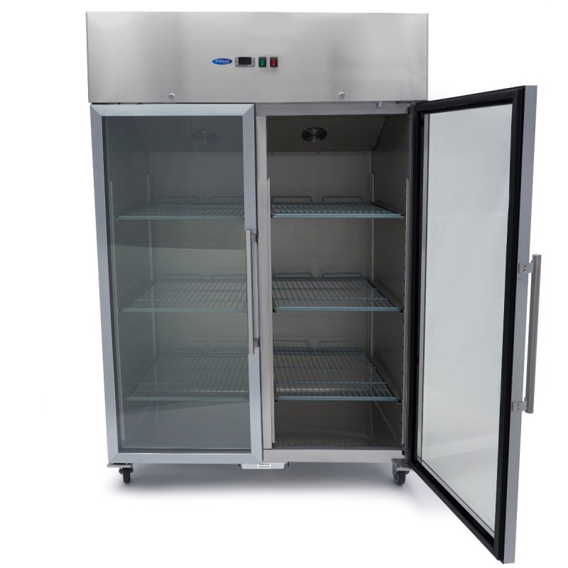 Freezer - 1200L - 6 Adjustable Shelves (2/1GN) - Stainless S Freezer - 1200L - 6 Adjustable Shelves (2/1GN) - Stainless S