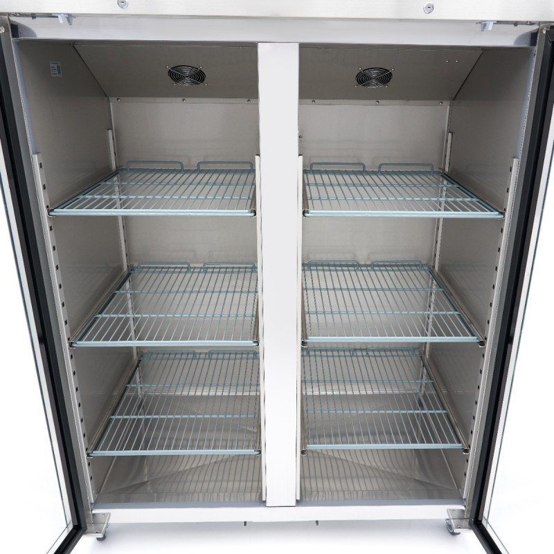 Freezer - 1200L - 6 Adjustable Shelves (2/1GN) - Stainless S Freezer - 1200L - 6 Adjustable Shelves (2/1GN) - Stainless S