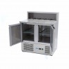 Pizza Prep Fridge - 90cm - 2 Doors - Fits 5 x 1/6 GN - incl Pizza Prep Fridge - 90cm - 2 Doors - Fits 5 x 1/6 GN - incl