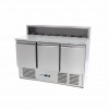 Pizza Prep Fridge - 137cm - 3 Doors - Fits 8 x 1/6 GN - incl Pizza Prep Fridge - 137cm - 3 Doors - Fits 8 x 1/6 GN - incl
