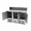 Pizza Prep Fridge - 137cm - 3 Doors - Fits 8 x 1/6 GN - incl Pizza Prep Fridge - 137cm - 3 Doors - Fits 8 x 1/6 GN - incl