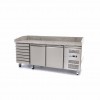 Pizza Prep Fridge - 202cm - 2 Doors - Fits 5 x 1/6 GN - 7 Dr Pizza Prep Fridge - 202cm - 2 Doors - Fits 5 x 1/6 GN - 7 Dr