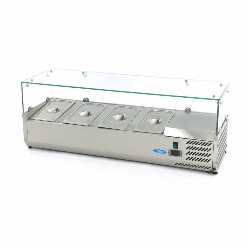 Countertop Prep Fridge - 120cm - Fits 4 x 1/3 GN Countertop Prep Fridge - 120cm - Fits 4 x 1/3 GN