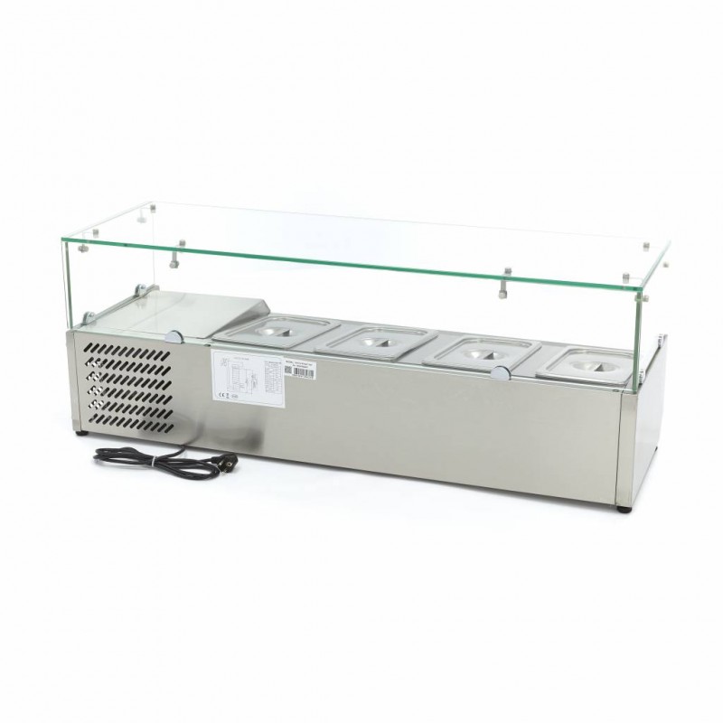 Countertop Prep Fridge - 120cm - Fits 4 x 1/3 GN Countertop Prep Fridge - 120cm - Fits 4 x 1/3 GN
