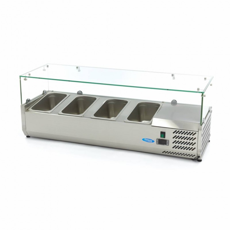 Countertop Prep Fridge - 120cm - Fits 4 x 1/3 GN Countertop Prep Fridge - 120cm - Fits 4 x 1/3 GN