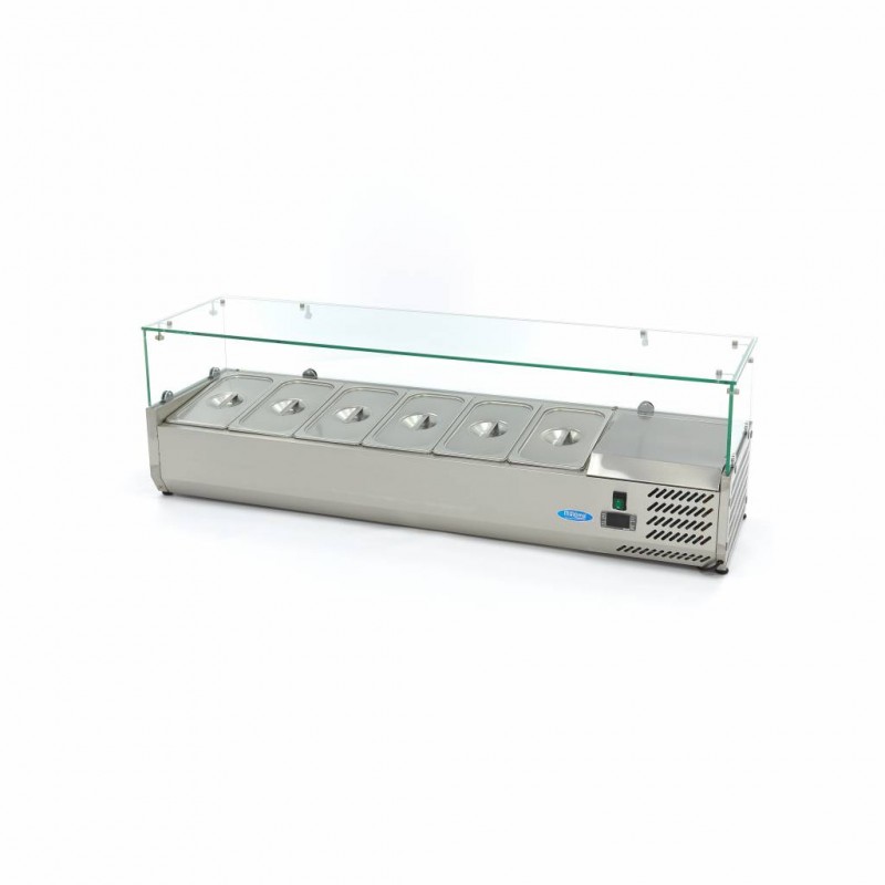 Countertop Prep Fridge - 140cm - Fits 6 x 1/3 GN Countertop Prep Fridge - 140cm - Fits 6 x 1/3 GN