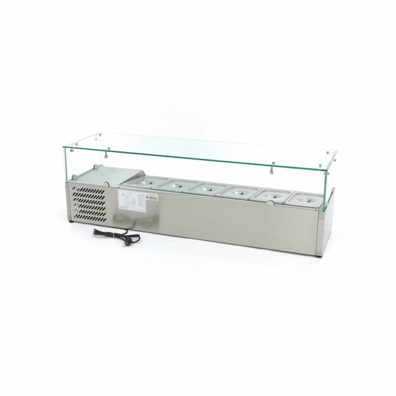 Countertop Prep Fridge - 140cm - Fits 6 x 1/3 GN Countertop Prep Fridge - 140cm - Fits 6 x 1/3 GN