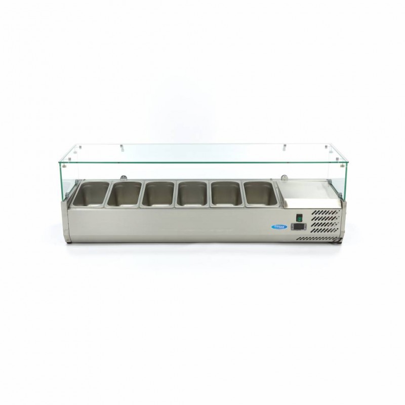 Countertop Prep Fridge - 140cm - Fits 6 x 1/3 GN Countertop Prep Fridge - 140cm - Fits 6 x 1/3 GN