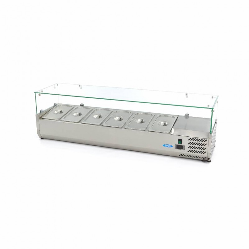Countertop Prep Fridge - 150cm - Fits 6 x 1/3 GN Countertop Prep Fridge - 150cm - Fits 6 x 1/3 GN