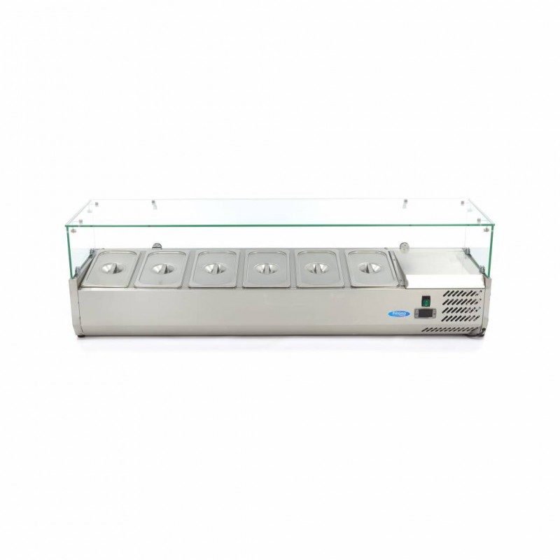 Countertop Prep Fridge - 150cm - Fits 6 x 1/3 GN Countertop Prep Fridge - 150cm - Fits 6 x 1/3 GN