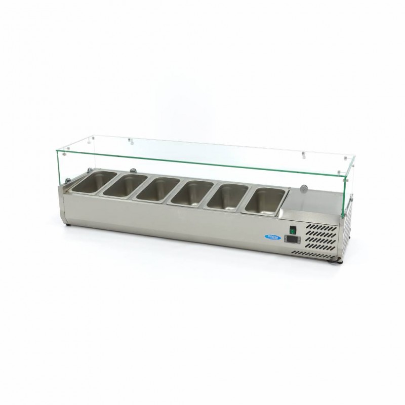 Countertop Prep Fridge - 150cm - Fits 6 x 1/3 GN Countertop Prep Fridge - 150cm - Fits 6 x 1/3 GN