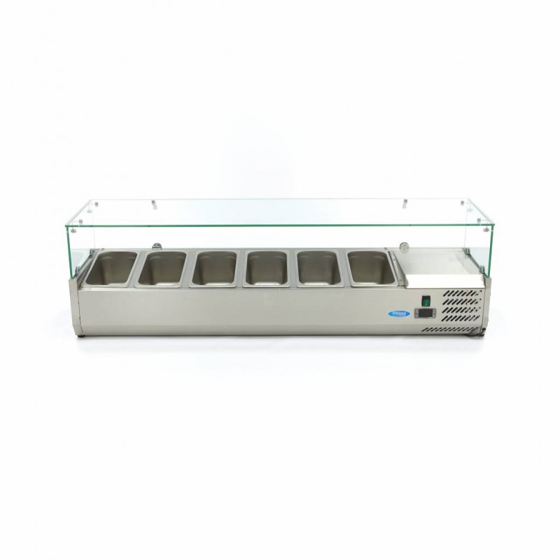 Countertop Prep Fridge - 150cm - Fits 6 x 1/3 GN Countertop Prep Fridge - 150cm - Fits 6 x 1/3 GN