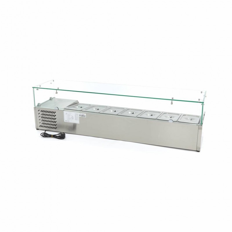 Countertop Prep Fridge - 160cm - Fits 7 x 1/3 GN Countertop Prep Fridge - 160cm - Fits 7 x 1/3 GN