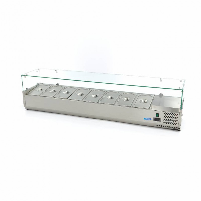 Countertop Prep Fridge - 180cm - Fits 8 x 1/3 GN Countertop Prep Fridge - 180cm - Fits 8 x 1/3 GN