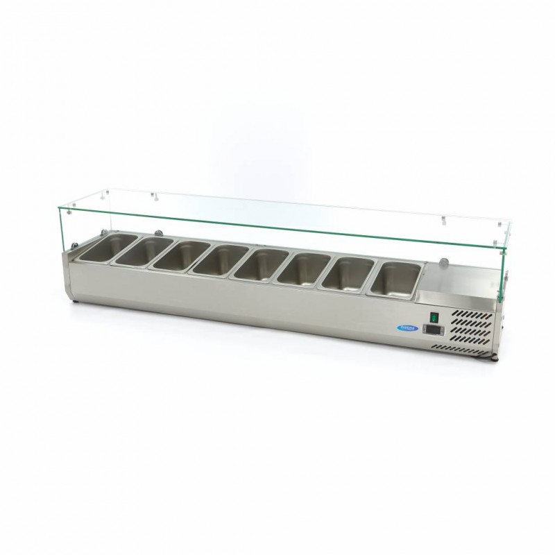 Countertop Prep Fridge - 180cm - Fits 8 x 1/3 GN Countertop Prep Fridge - 180cm - Fits 8 x 1/3 GN